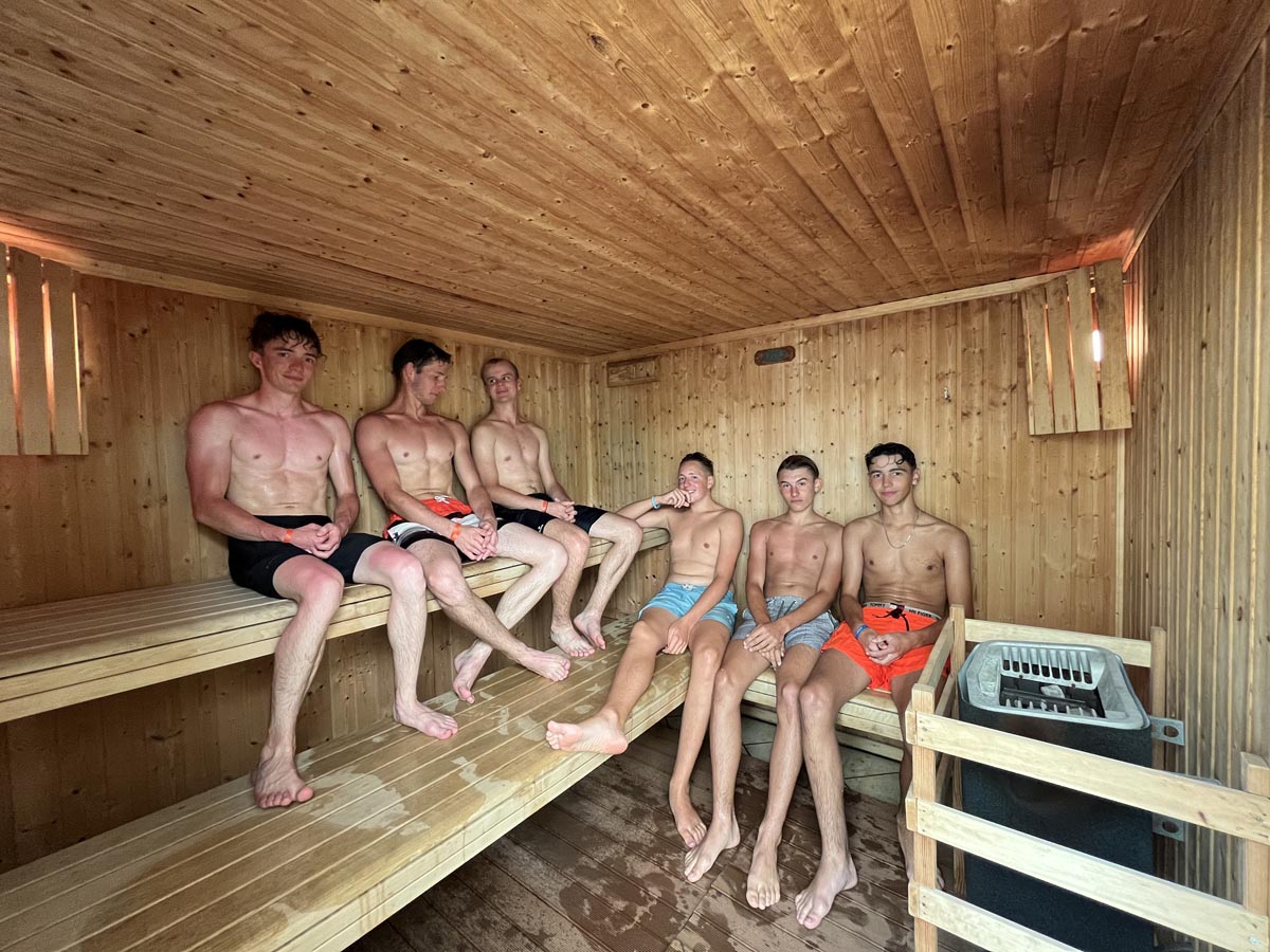 sauna du camping